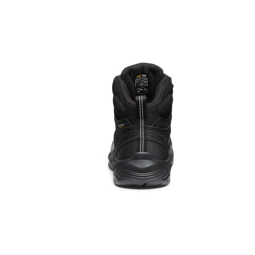 Men's Reno Waterproof Mid (Soft Toe) Black/Black - Keen