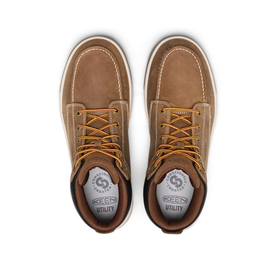 Men's Gibson Boot (Soft Toe) Belgian/Gum - Keen