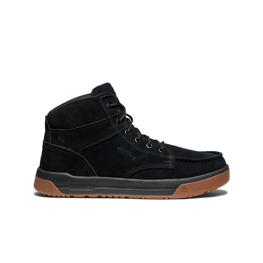 Men's Gibson Boot (Soft Toe) Black/Gum - Keen
