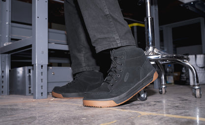 Men's Gibson Boot (Soft Toe) Black/Gum - Keen