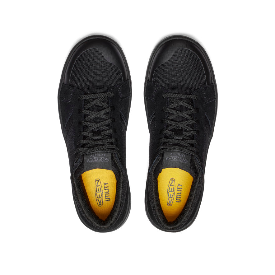 Men's Kenton Mid Work Shoe (Carbon Toe) Black/Gum - Keen
