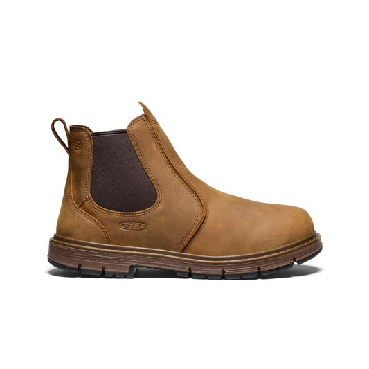 Men's San Jose Chelsea 90° Heel Boot (Soft Toe) Belgian/Gum - Keen