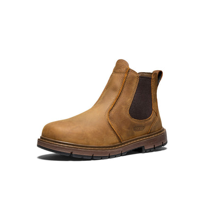 Men's San Jose Chelsea 90° Heel Boot (Soft Toe) Belgian/Gum - Keen