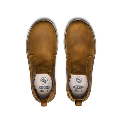 Men's San Jose Chelsea 90° Heel Boot (Soft Toe) Belgian/Gum - Keen