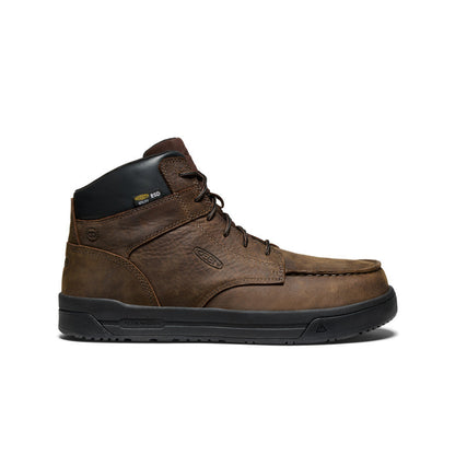 Men's Gibson ESD Boot (Carbon Toe) Cascade Brown/Black - Keen