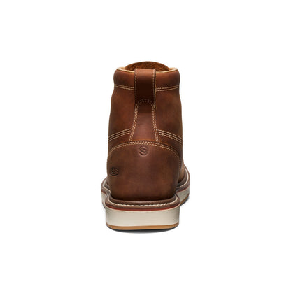Men's Liberty 6" Boot (Soft Toe) Leather Brown/Birch - Keen