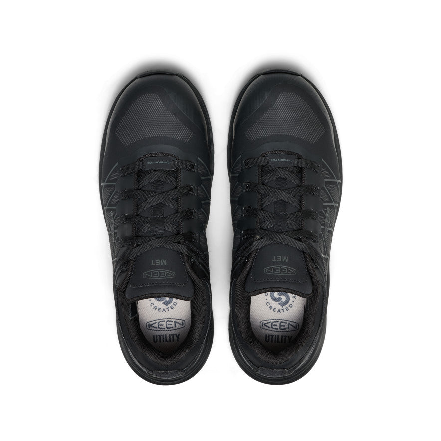 Men's Vista Energy XT Work Sneaker INT MET (Carbon Toe) Black/Magnet - Keen