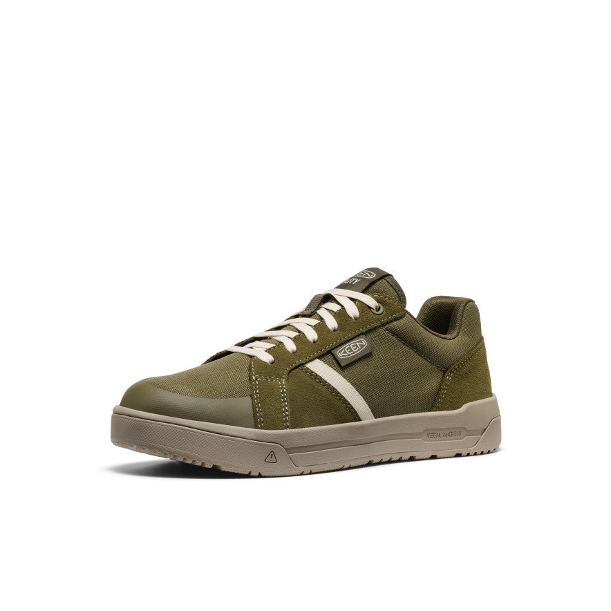 Men's Kenton Work Shoe (Soft Toe) Winter Moss/Birch - Keen
