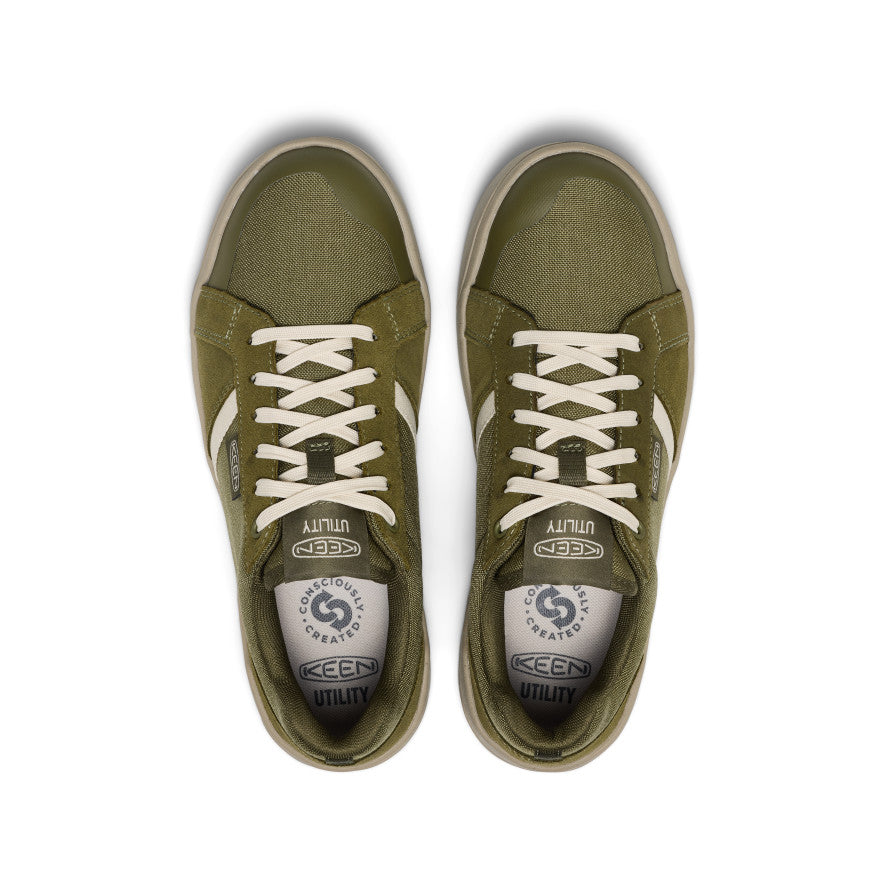 Men's Kenton Work Shoe (Soft Toe) Winter Moss/Birch - Keen