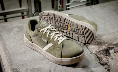 Men's Kenton Work Shoe (Soft Toe) Winter Moss/Birch - Keen