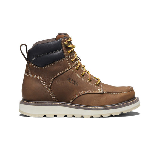 Men's Cincinnati 6" Boot (Soft Toe) Belgian/Sandshell - Keen