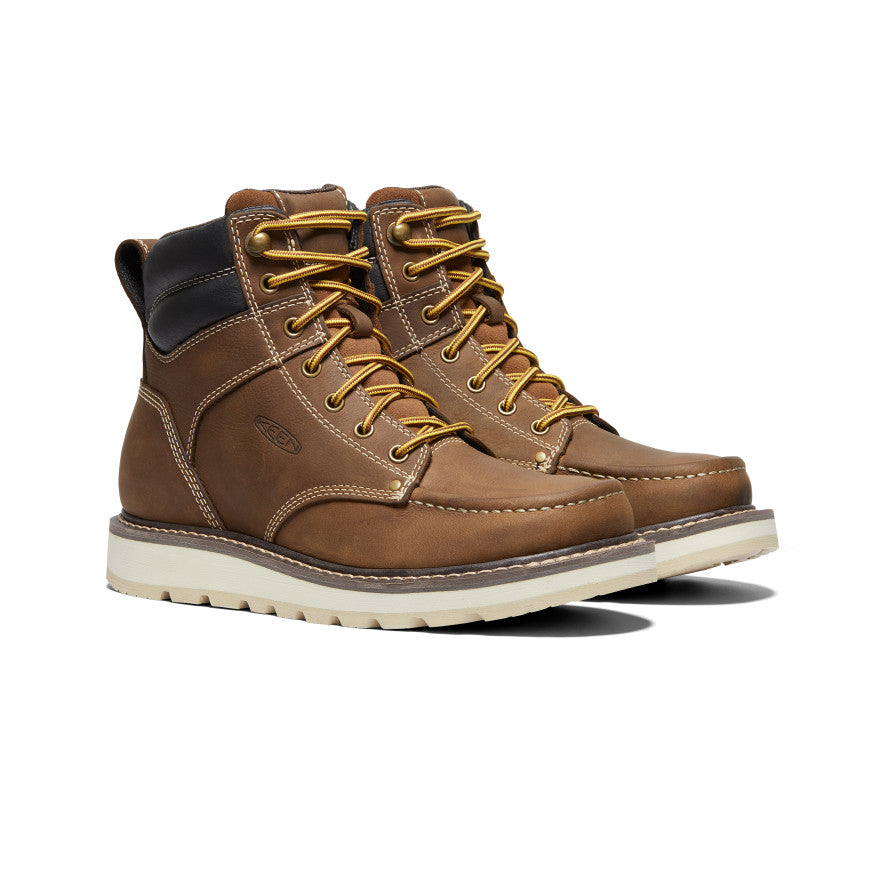Men's Cincinnati 6" Boot (Soft Toe) Belgian/Sandshell - Keen