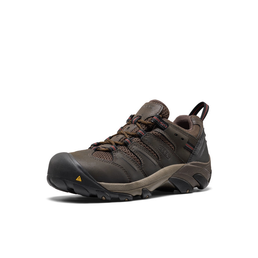 Men's Lansing Low (Steel Toe) Cascade Brown/Fired Brick - Keen