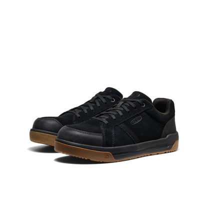 Men's Kenton+ ESD Work Shoe (Carbon Toe) Black/Gum - Keen