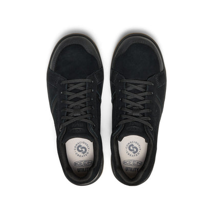 Men's Kenton+ ESD Work Shoe (Carbon Toe) Black/Gum - Keen
