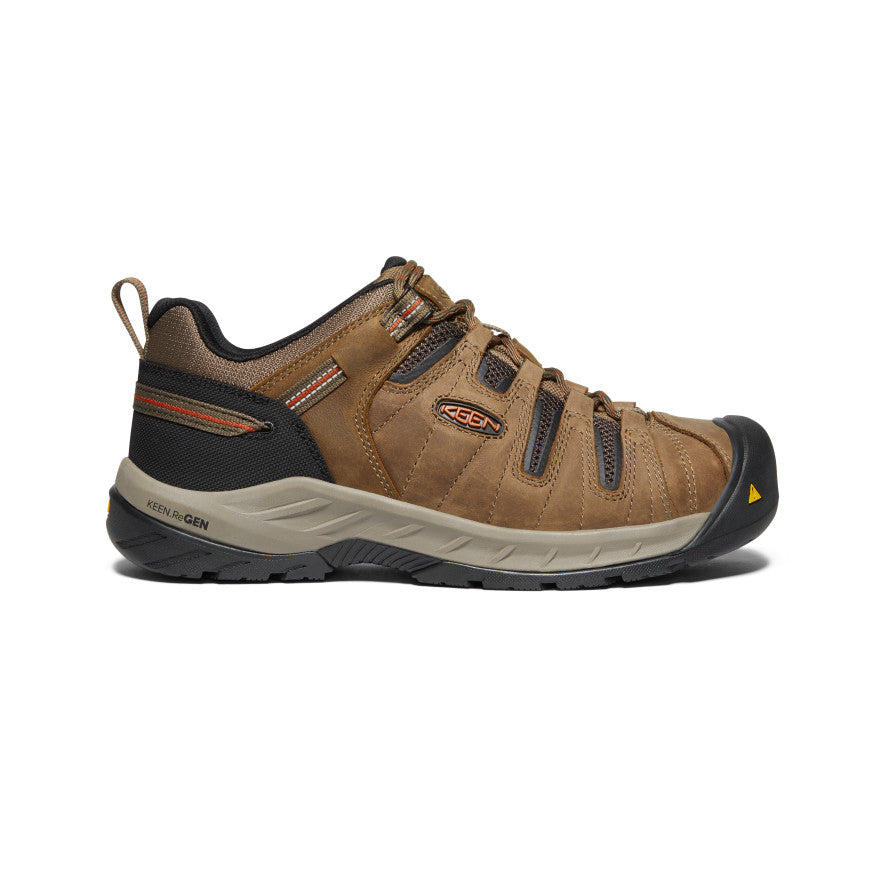 Men's Flint II (Steel Toe) Shitake/Rust - Keen