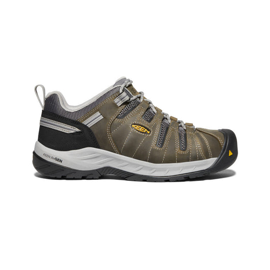 Men's Flint II (Steel Toe) Gargoyle/Paloma - Keen
