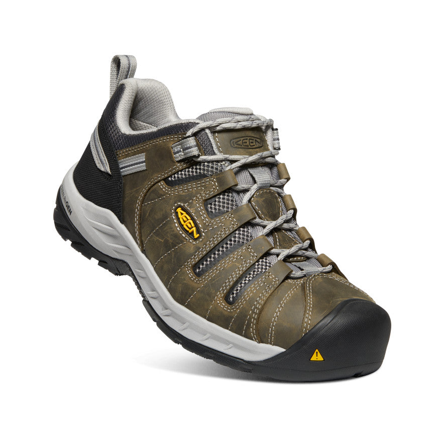 Men's Flint II (Steel Toe) Gargoyle/Paloma - Keen