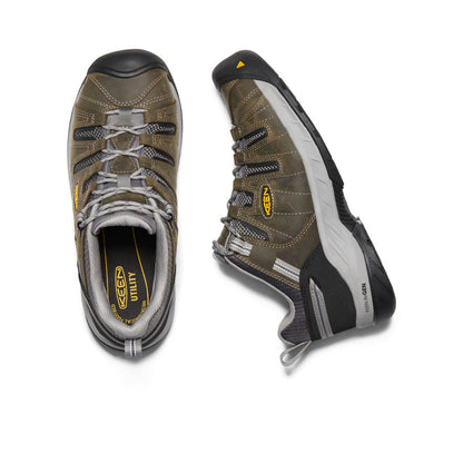 Men's Flint II (Steel Toe) Gargoyle/Paloma - Keen