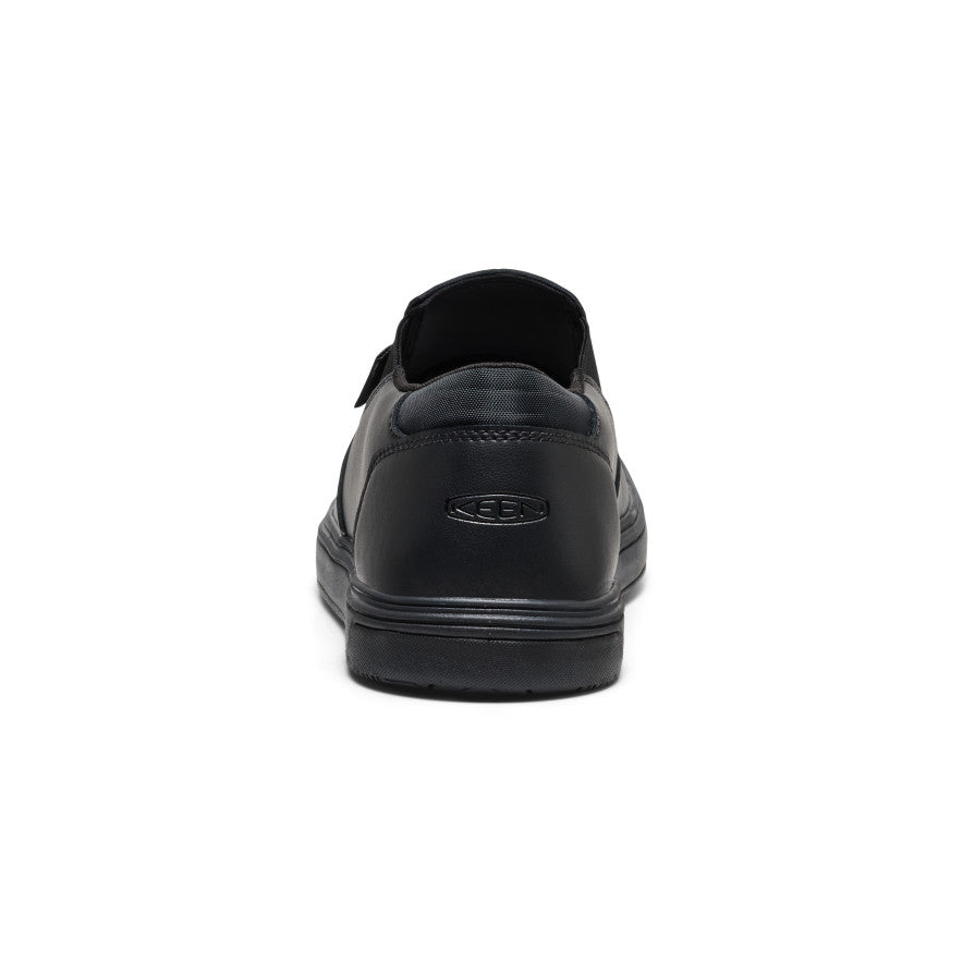 Men's Kenton Shift WTX Work Shoe (Soft Toe) Black/Black - Keen