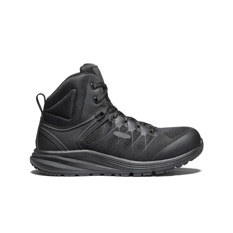 Men's Vista Energy Mid (Carbon Toe) Black/Raven - Keen