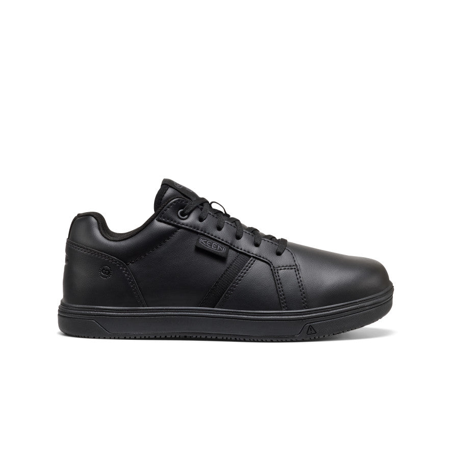 Men's Kenton WTX Work Shoe (Soft Toe) Black/Black - Keen
