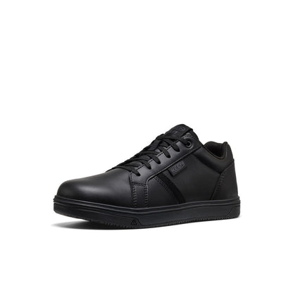 Men's Kenton WTX Work Shoe (Soft Toe) Black/Black - Keen