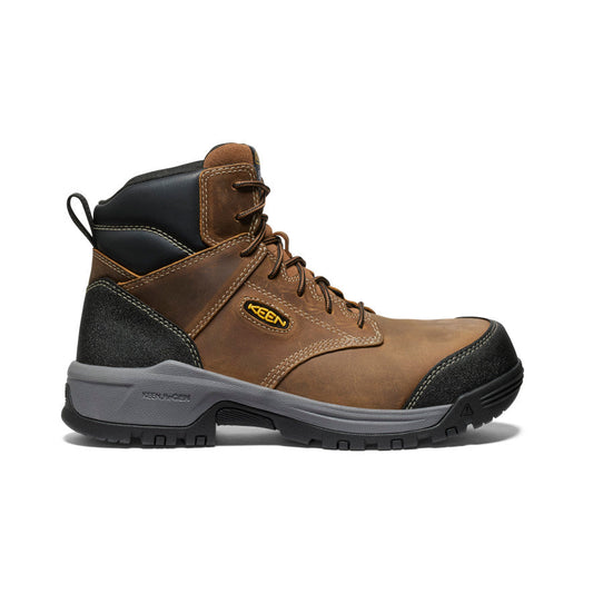 Men's Evanston 6" ESD Boot (Carbon Toe) Bison/Black - Keen