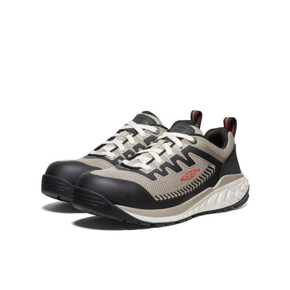 Men's Arvada Work Sneaker (Carbon Toe) Plaza Taupe/Black - Keen