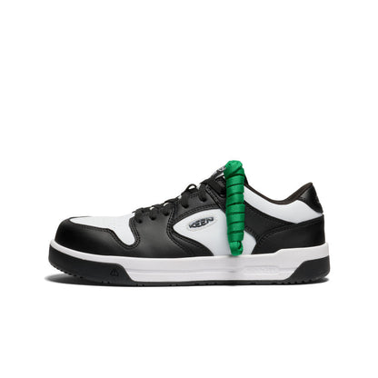 Men's Overton Work Shoe (Carbon Toe) Star White/Black - Keen