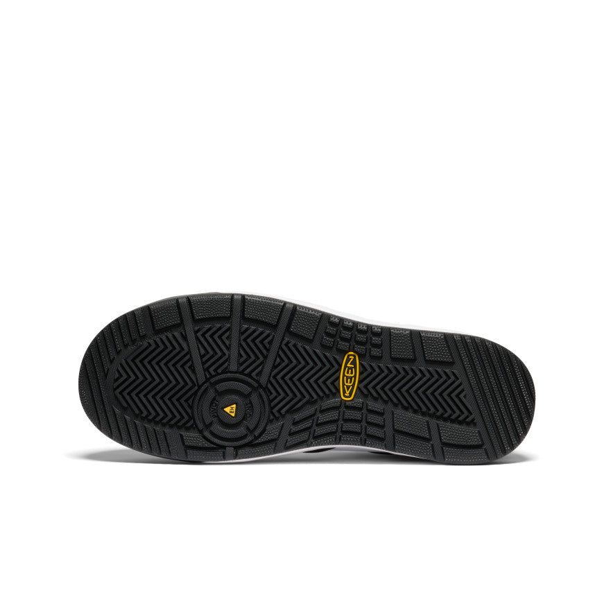 Men's Overton Work Shoe (Carbon Toe) Star White/Black - Keen