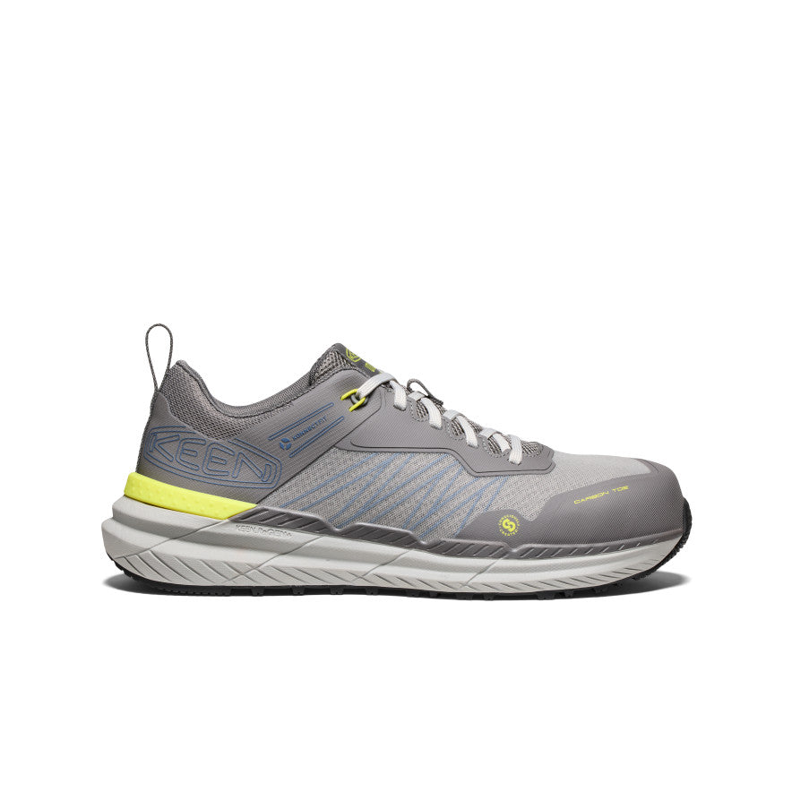Men's Speedworks ESD Work Sneaker (Carbon Toe) Steel Grey/Vintage Indigo - Keen