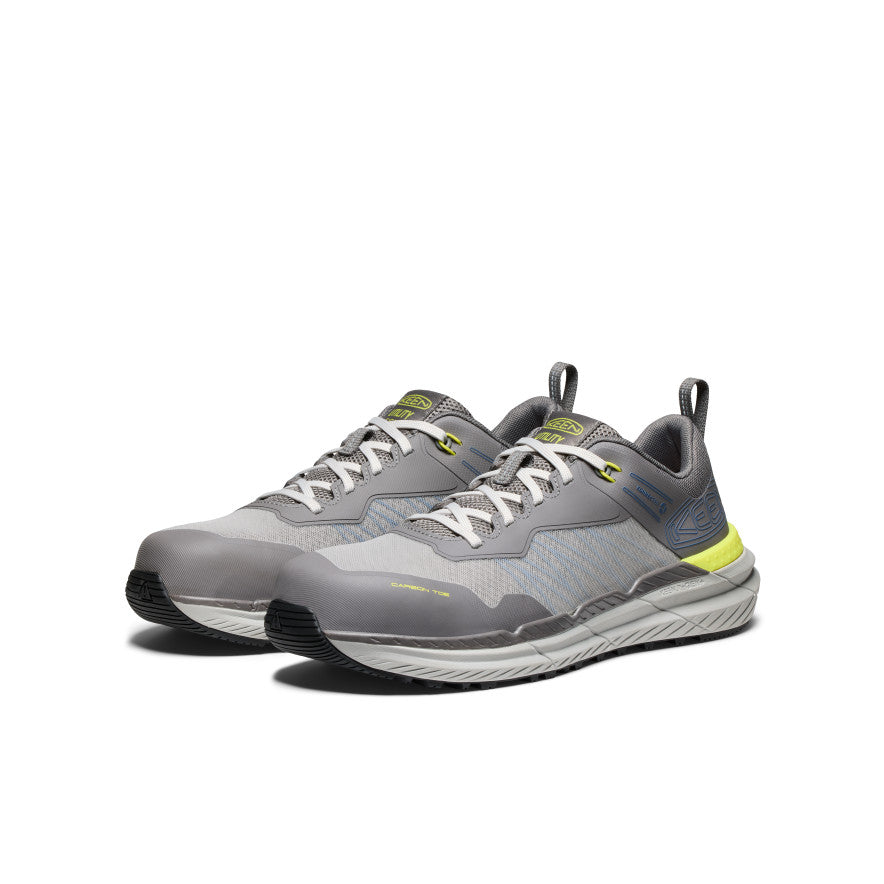 Men's Speedworks ESD Work Sneaker (Carbon Toe) Steel Grey/Vintage Indigo - Keen