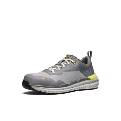 Men's Speedworks ESD Work Sneaker (Carbon Toe) Steel Grey/Vintage Indigo - Keen