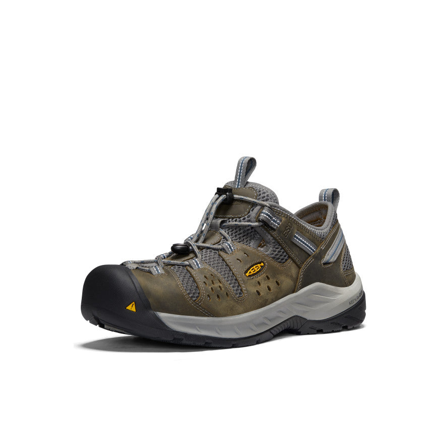 Men's Atlanta Cool II ESD (Steel Toe) Gargoyle/Midnight Navy - Keen