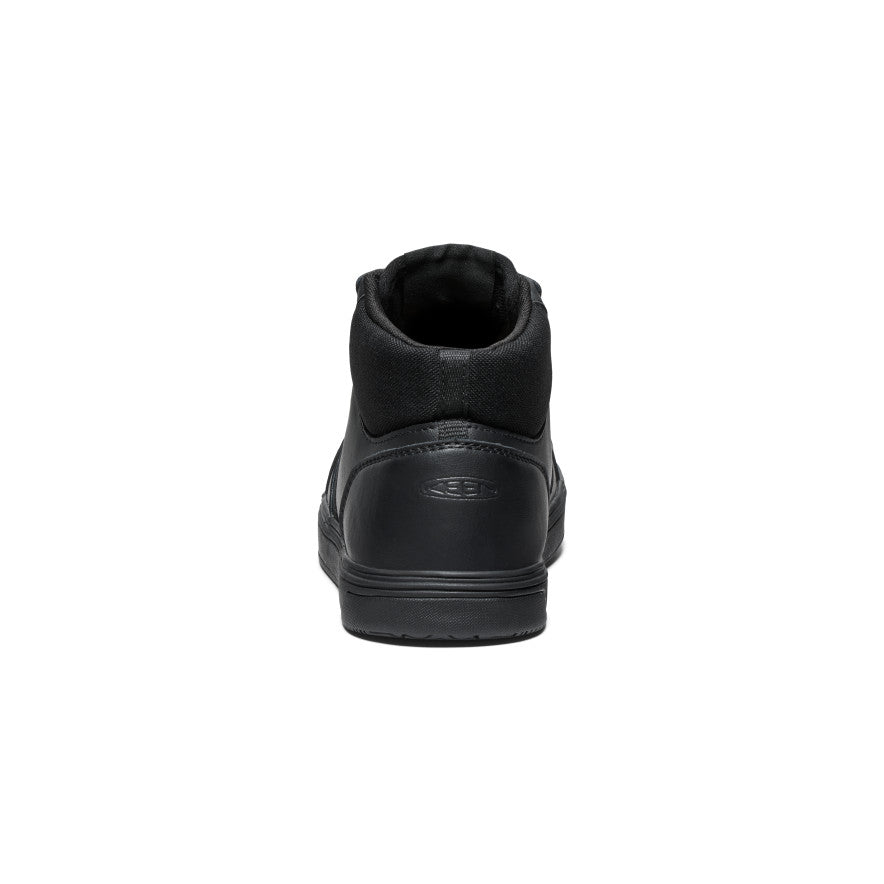 Men's PTC Kenton Mid Work Shoe (Soft Toe) Black/Black - Keen