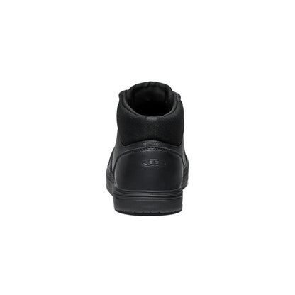 Men's PTC Kenton Mid Work Shoe (Soft Toe) Black/Black - Keen