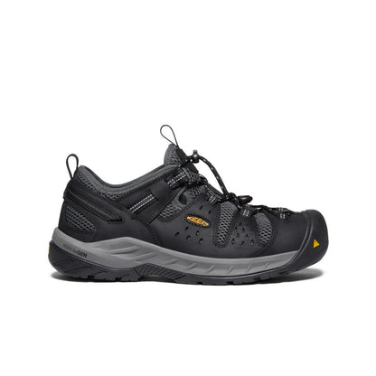 Men's Atlanta Cool II (Steel Toe) Black/Dark Shadow - Keen