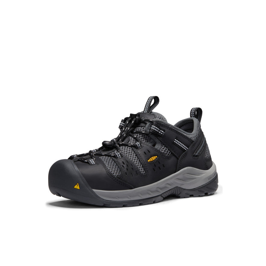 Men's Atlanta Cool II (Steel Toe) Black/Dark Shadow - Keen