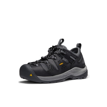 Men's Atlanta Cool II (Steel Toe) Black/Dark Shadow - Keen