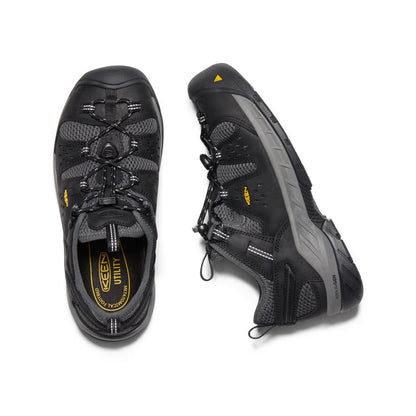 Men's Atlanta Cool II (Steel Toe) Black/Dark Shadow - Keen