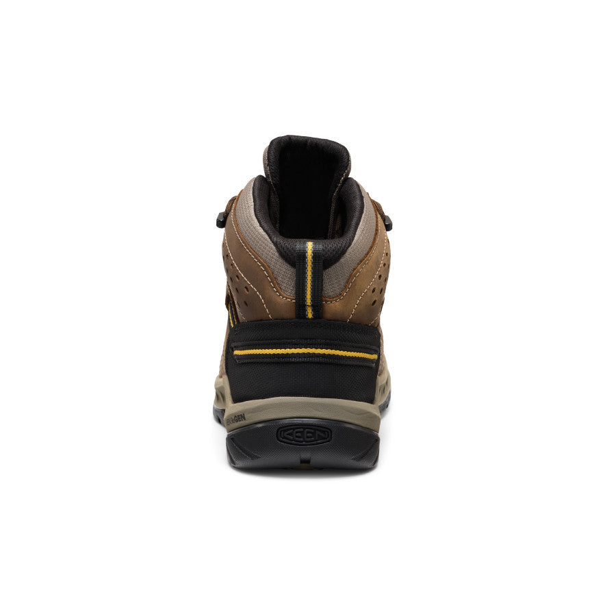 Men's Flint II Boot (Steel Toe) Cascade Brown/Golden Rod - Keen