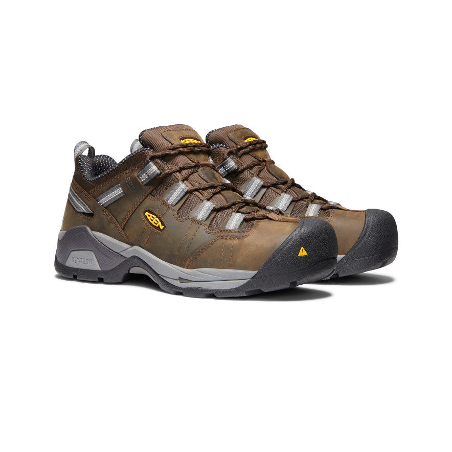 Men's Detroit XT ESD (Steel Toe) Cascade Brown/Gargoyle - Keen
