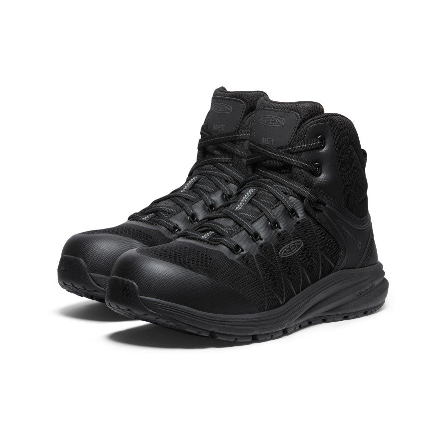 Men's Vista Energy Mid INT MET (Carbon Toe) Black/Raven - Keen