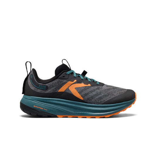 Men's Roam Trail Running Shoe Black/Orange Peel - Keen