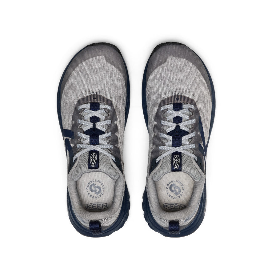 Men's Roam Trail Running Shoe Alloy/Naval Academy - Keen