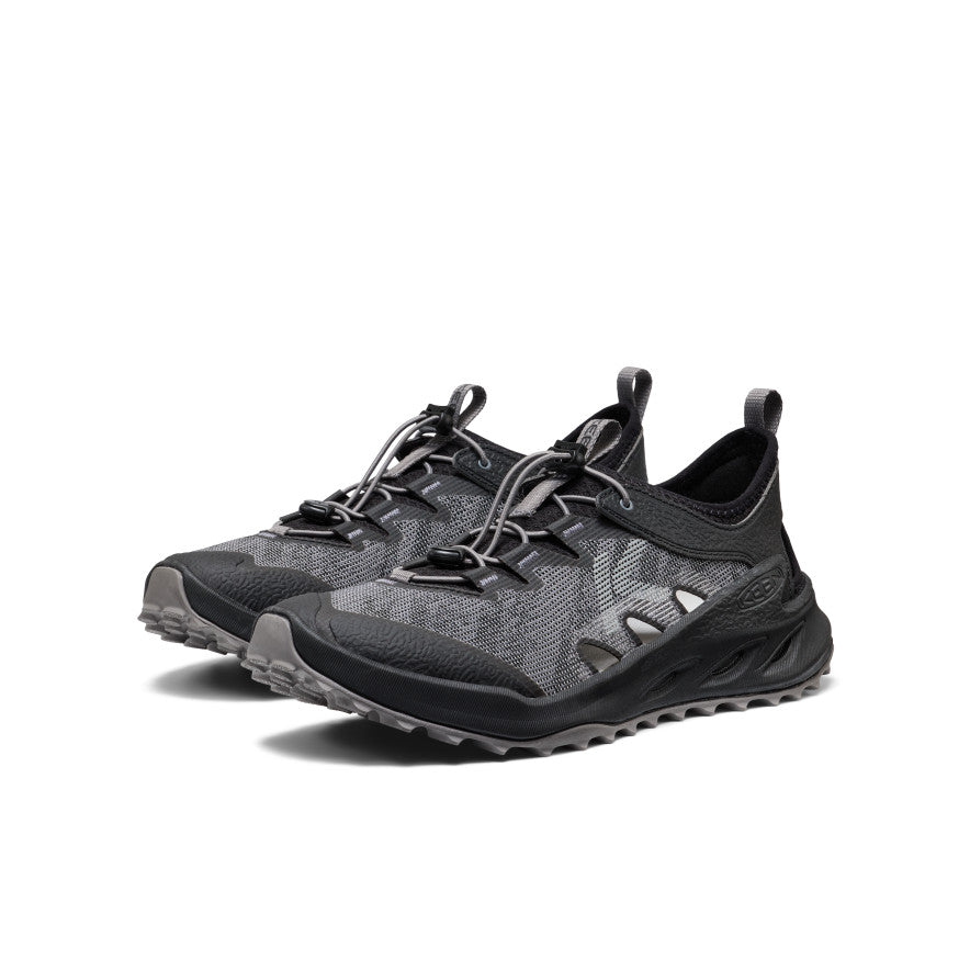 Men's Zionic ADV Open-Air Hiking Shoe Triple Black - Keen