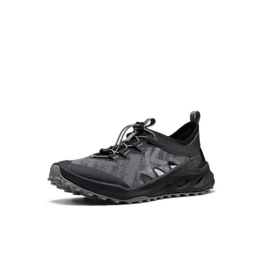 Men's Zionic ADV Open-Air Hiking Shoe Triple Black - Keen
