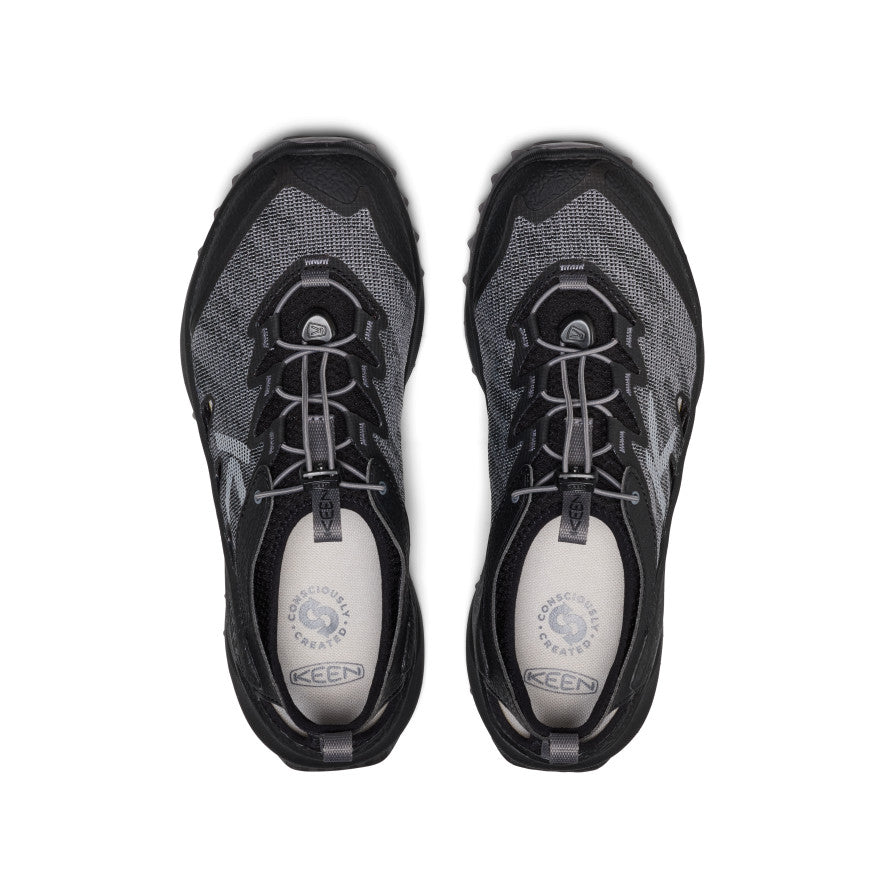 Men's Zionic ADV Open-Air Hiking Shoe Triple Black - Keen