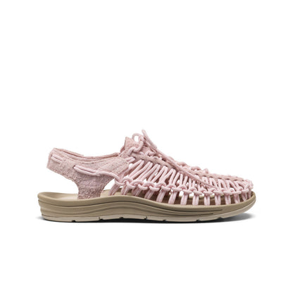 All Gender UNEEK Leather Sneaker Pale Lilac/Plaza Taupe - Keen